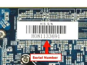 nvidia graphics card serial number