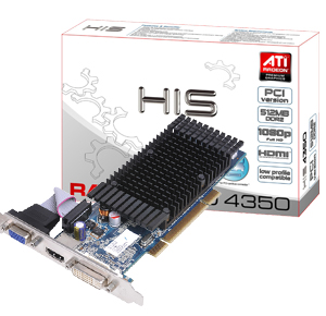 HIS HD Silence MB (64bit) DDR2 PCIe < Download | HIS Graphic Cards Ati Radeon 4350 Driver Download Xp