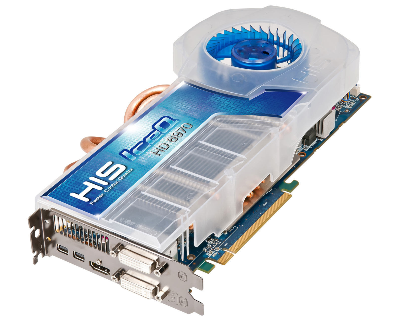 HIS 6970 IceQ 2GB GDDR5 PCI E HDMI 2xDVI 2xMini DP HD 6900 Series Desktop Graphics Products HIS Graphic Cards