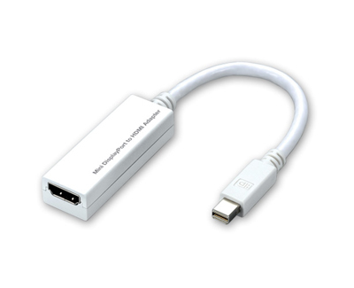 Connect the Mac to the TV with HDMI & Adapter