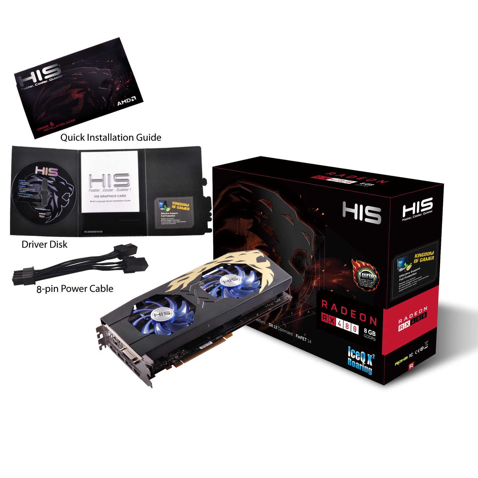 amd radeon rx 480 8gb gddr5