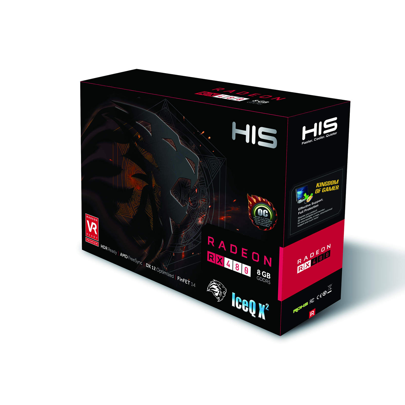 HIS RX 480 IceQ X² OC 8GB < RX 480 Series < デスクトップ 